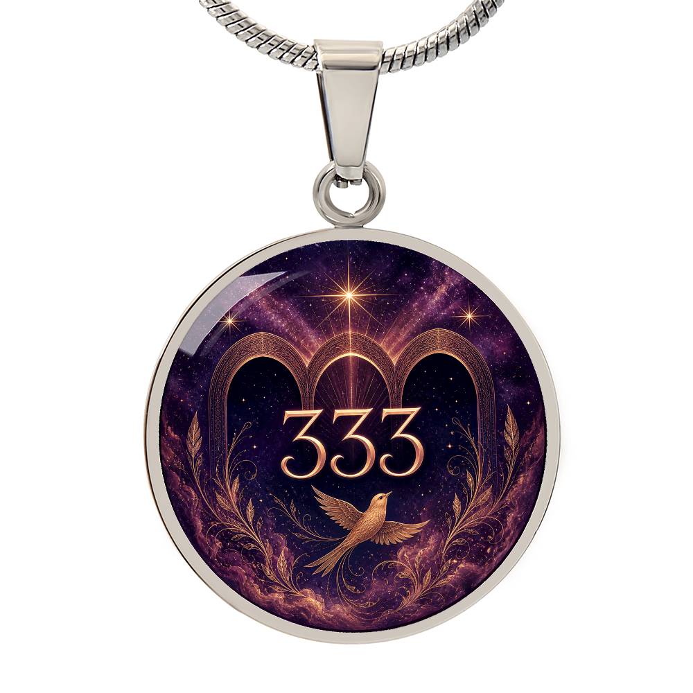 333 Angel Number Necklace | Say What Is True