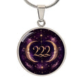 222 Angel Number Necklace | Let It Take Time