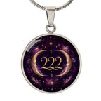 222 Angel Number Necklace | Let It Take Time