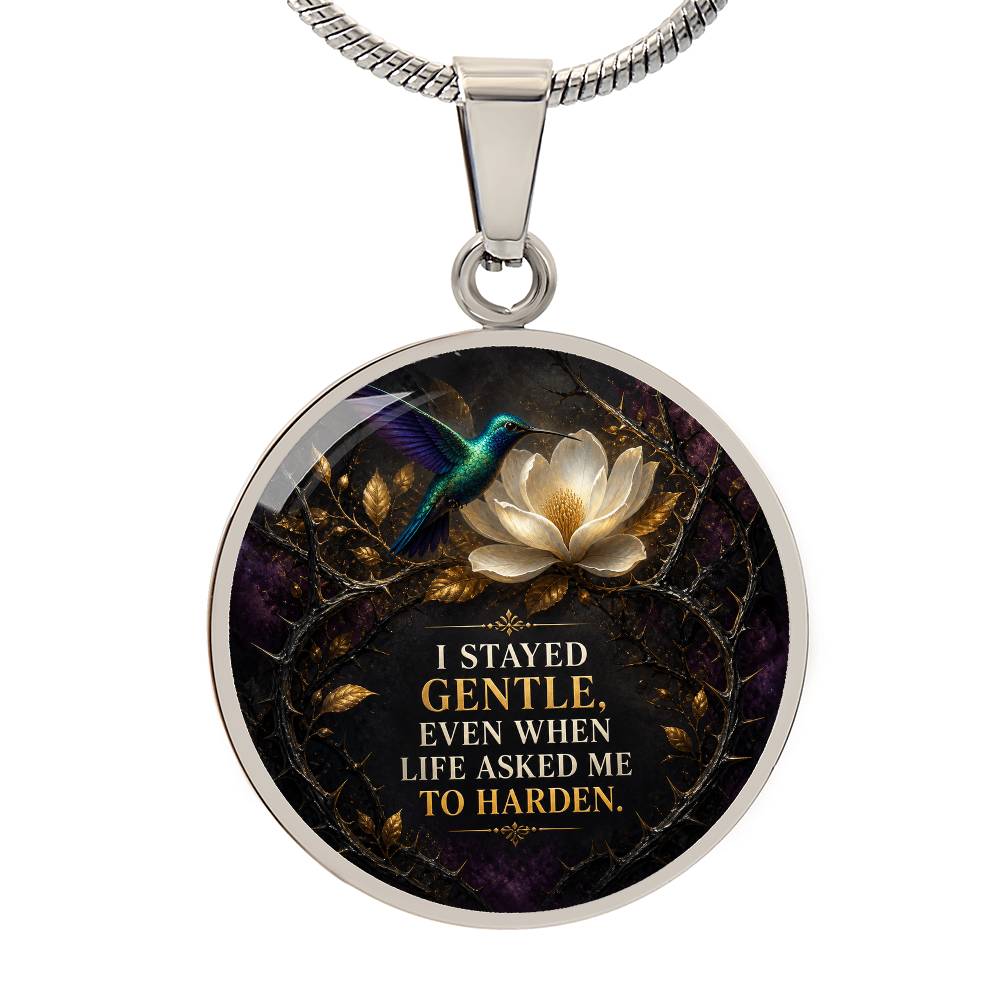 Hummingbird Necklace | I Stayed Gentle
