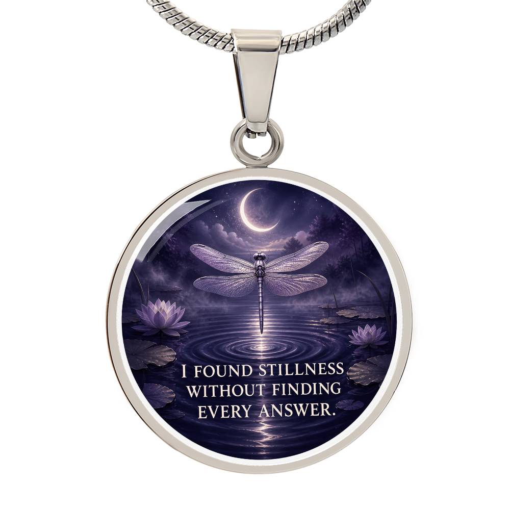 Dragonfly Necklace | Stillness Without Every Answer