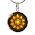 Solar Plexus Chakra Necklace | Confidence Pendant