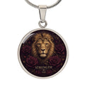 Strength Tarot Necklace | Quiet Courage Pendant