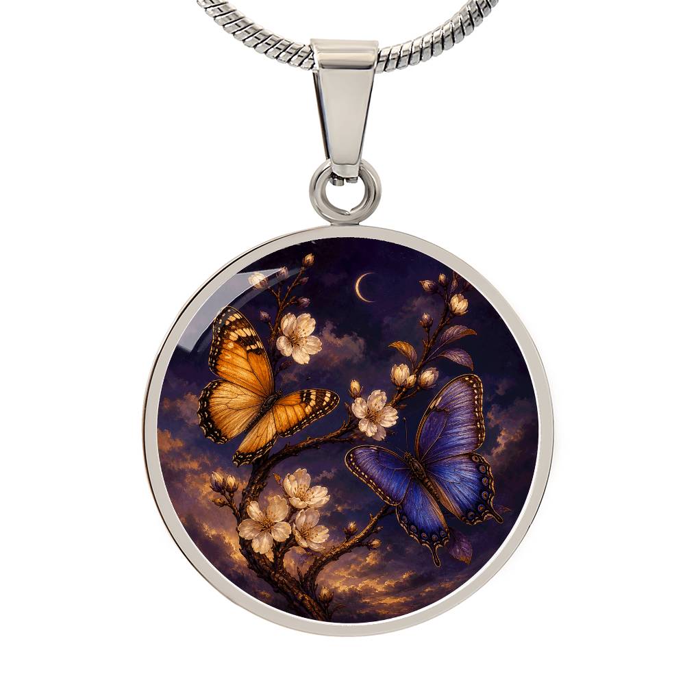 Two Butterflies Necklace | We Grew and Still Chose Us