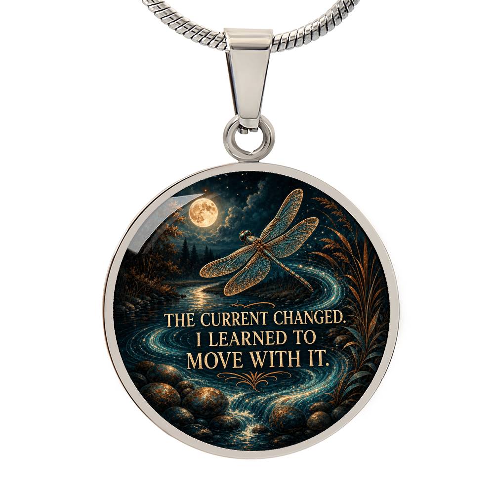 Dragonfly Necklace | I Learned to Move With Change