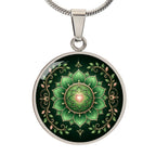 Heart Chakra Necklace | Compassion Symbol Pendant