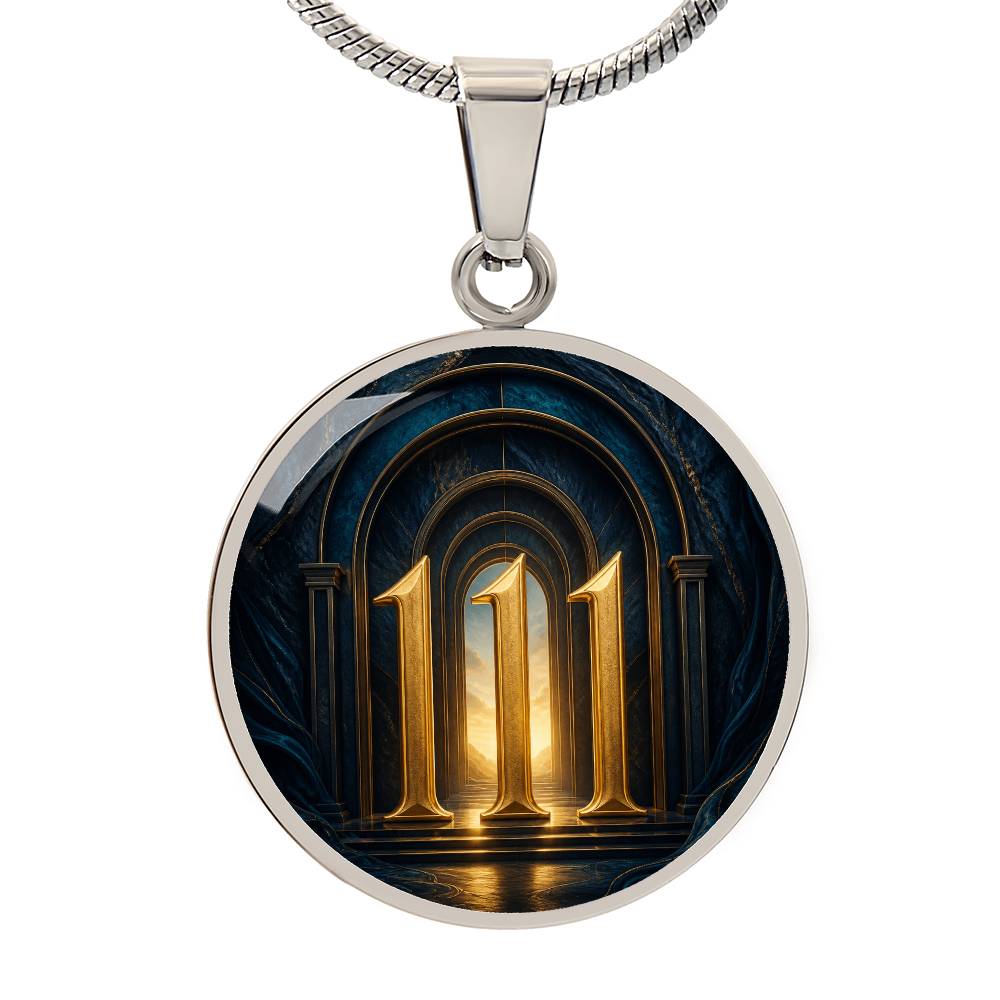 111 Angel Number Necklace | Cross the Threshold