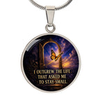 Butterfly Necklace | I Outgrew the Life That Kept Me Small