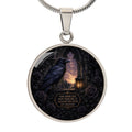 Gothic Raven Necklace | My Eyes Adjusted to the Dark