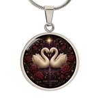 The Lovers Tarot Necklace | Connection and Choice Pendant