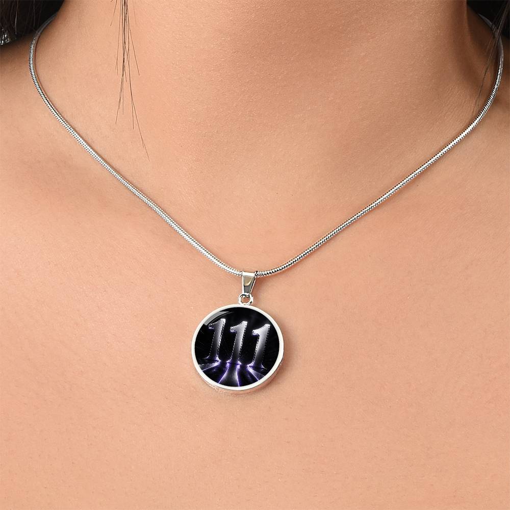111 Angel Number Necklace | Own Your Direction