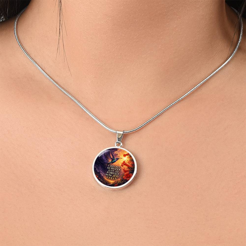 Hummingbird Necklace | Joy After Survival