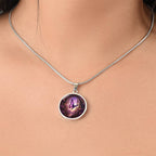 Purple Butterfly Necklace | Outgrow What Saved You