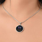 Colorful Butterfly Necklace | I Stopped Hiding