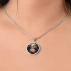 Dragonfly Lotus Necklace | Begin Again Honestly