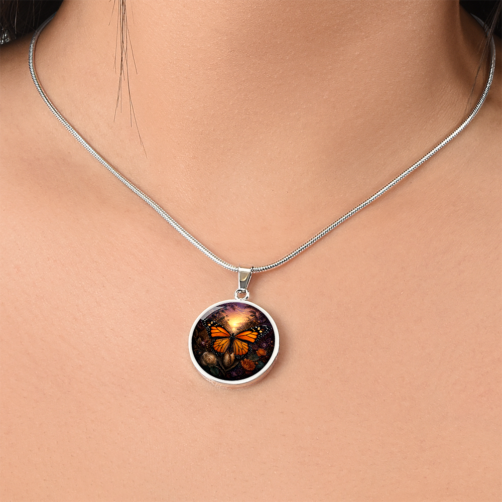 Monarch Butterfly Necklace | Becoming Took Time