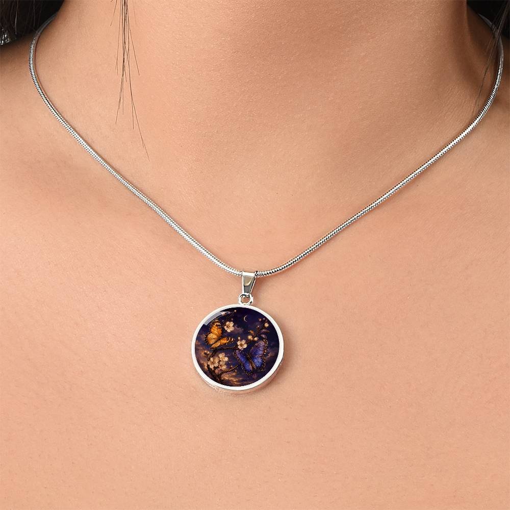 Two Butterflies Necklace | We Grew and Still Chose Us