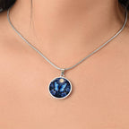 Blue Butterfly Necklace | Love Changes Form