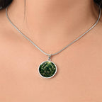 May Birth Flower Necklace | Lily of the Valley Pendant