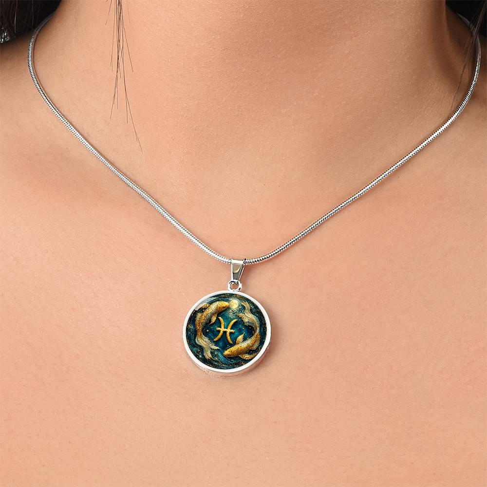 Pisces Zodiac Necklace | Tender, Not Lost