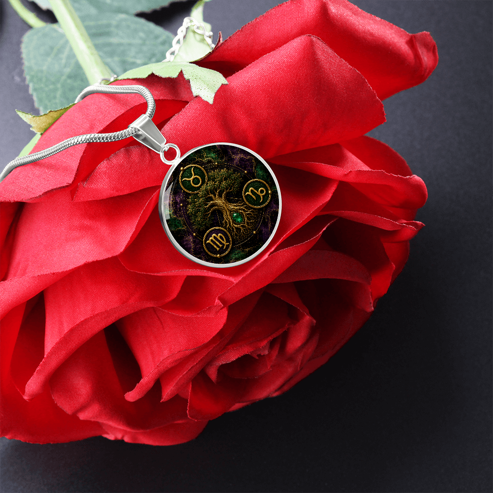 Earth Signs Zodiac Necklace | Root Before You Reach
