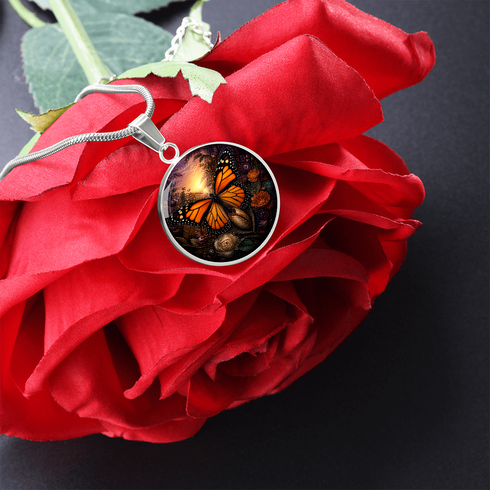 Monarch Butterfly Necklace | Becoming Took Time