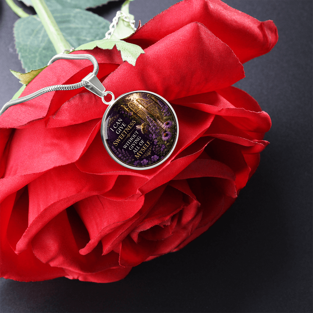 Bee and Wildflower Necklace | Sweetness With Boundaries