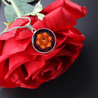 Sacral Chakra Necklace | Creativity Symbol Pendant