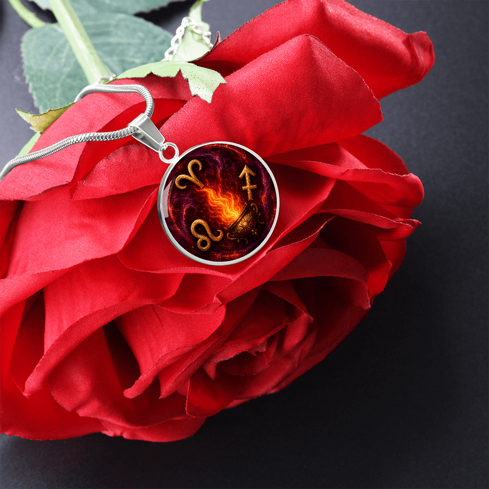 Fire Signs Zodiac Necklace | Give Your Fire Direction