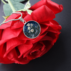 December Birth Flower Necklace | Narcissus Pendant