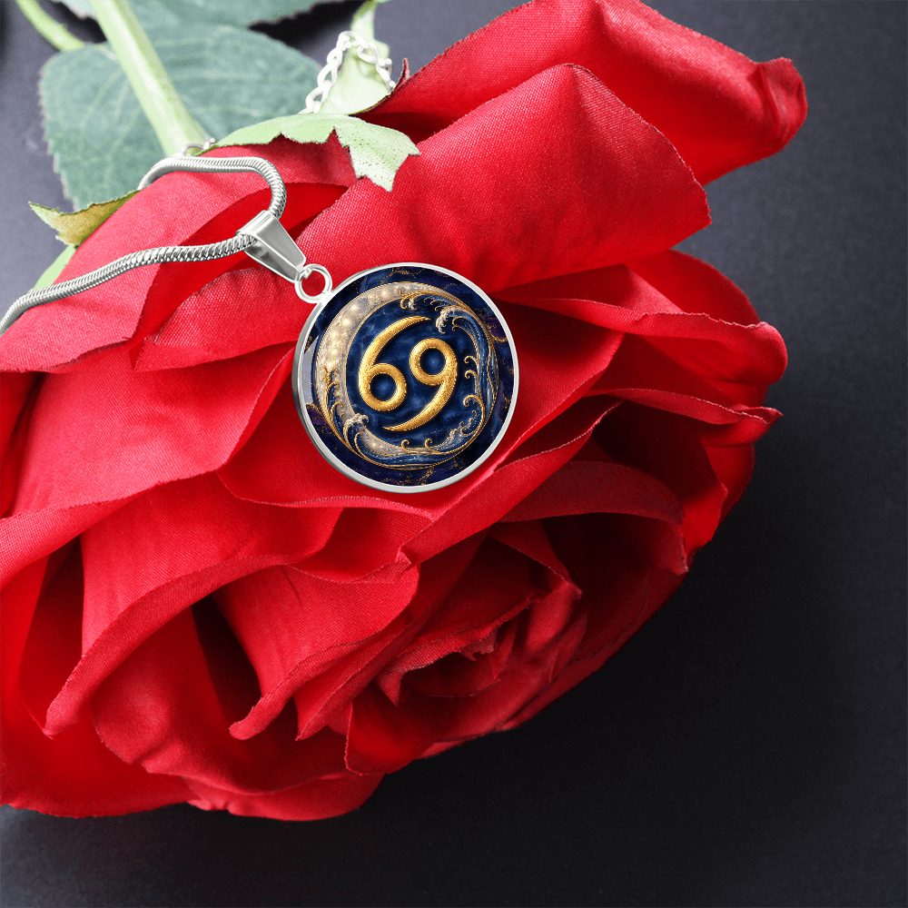 Cancer Zodiac Sign Necklace | Feel Deeply, Stand Firm