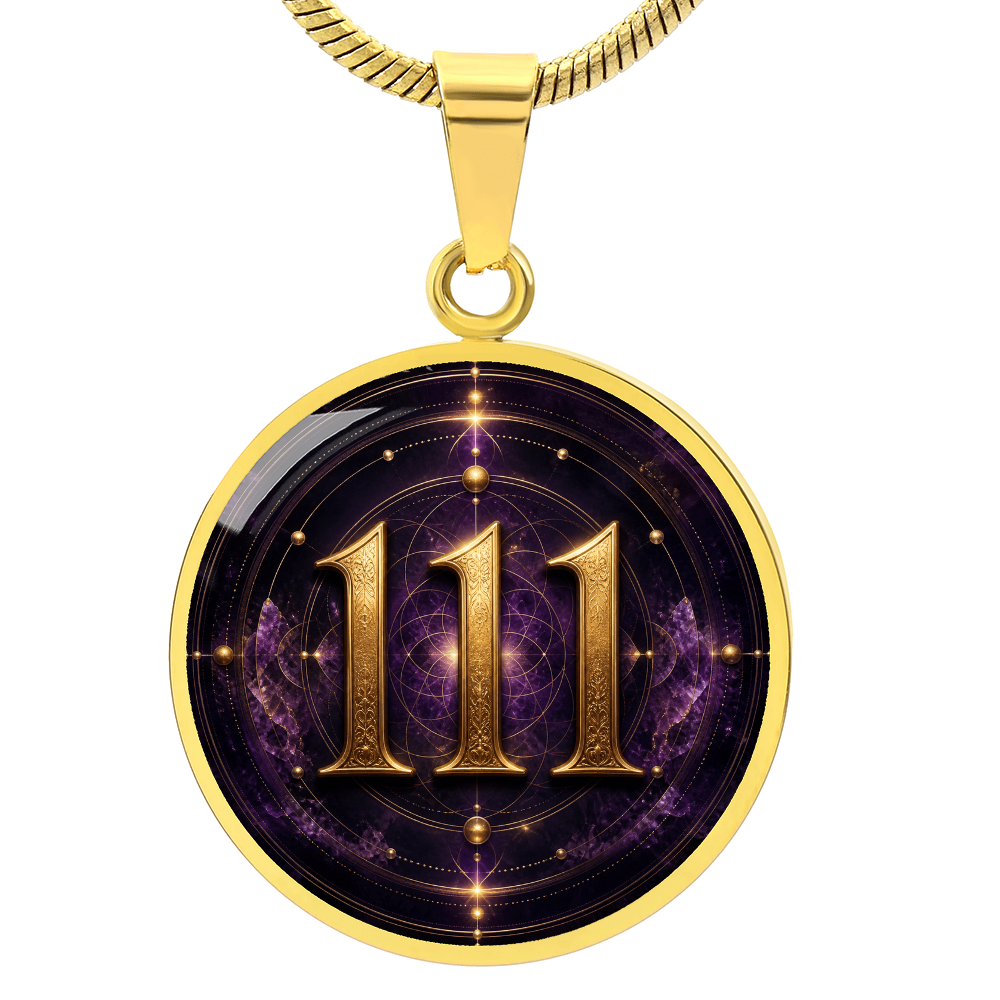 111 Angel Number Necklace | Choose Yourself