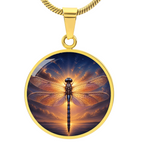 Gold Dragonfly Necklace | Carry the Light Forward