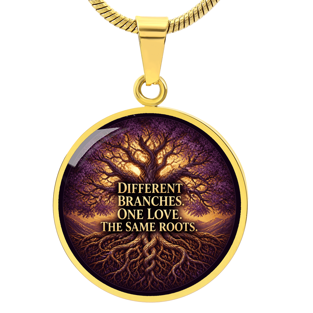 Family Tree of Life Necklace | Different Branches, Same Roots