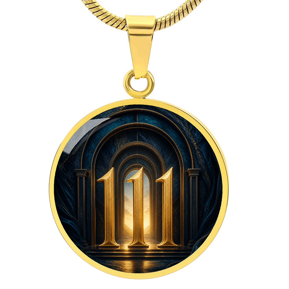 111 Angel Number Necklace | Cross the Threshold