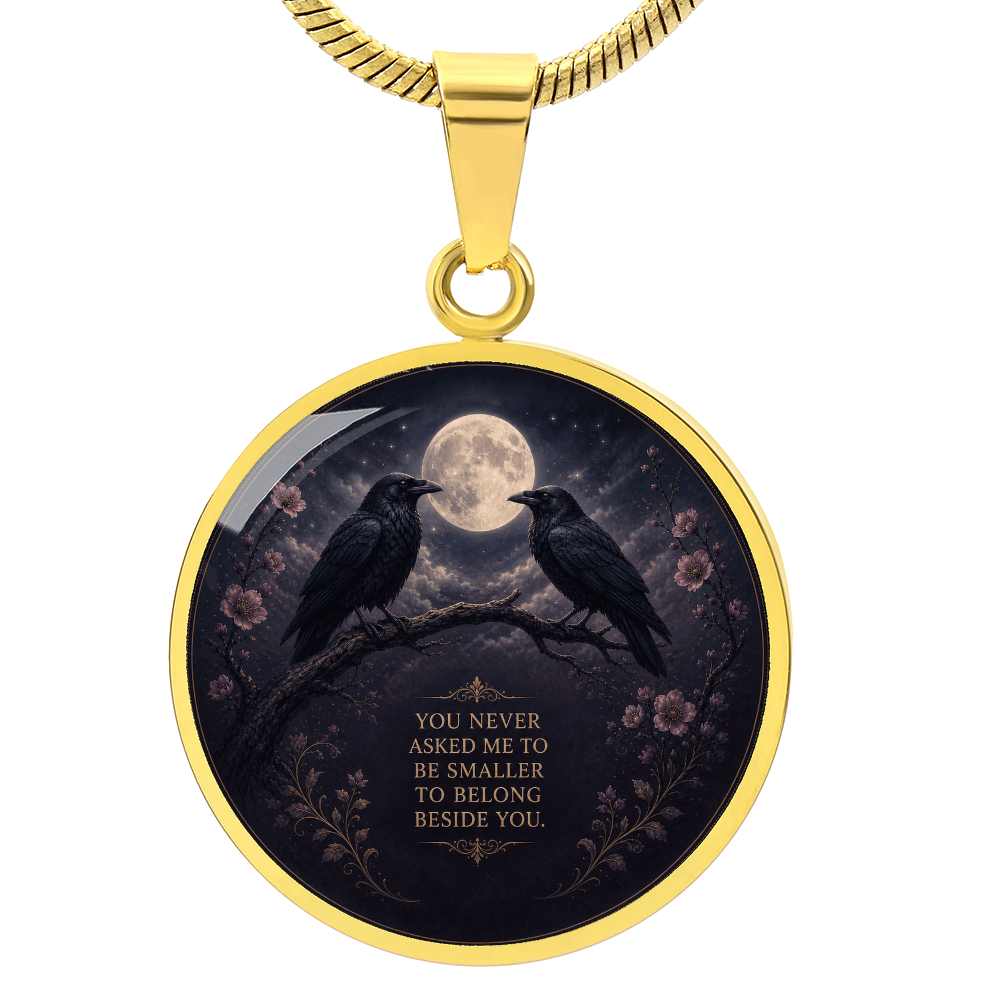 Two Ravens Necklace | Belong Without Becoming Smaller