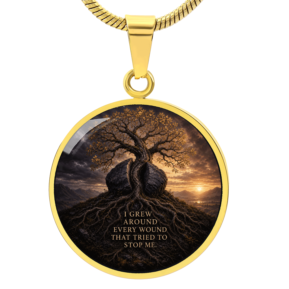 Tree of Life Necklace | I Grew Around Every Wound