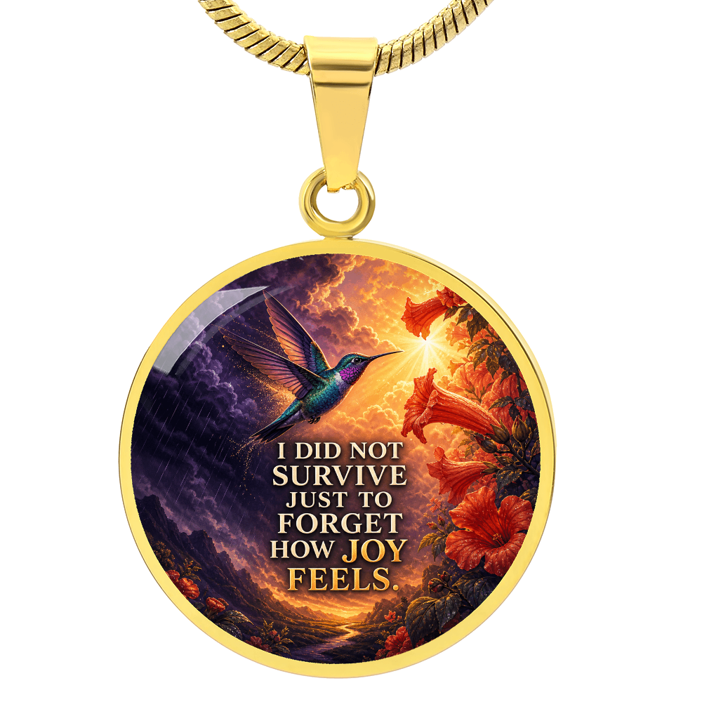 Hummingbird Necklace | Joy After Survival