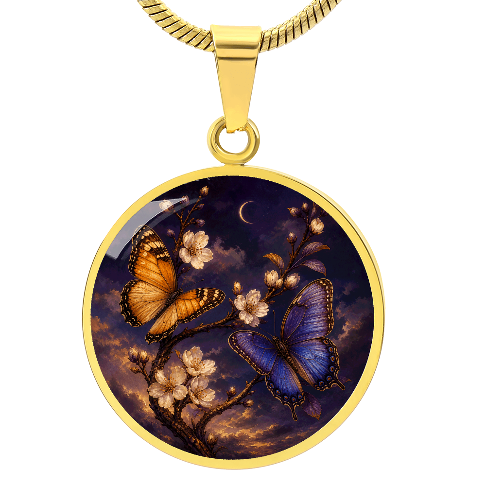 Two Butterflies Necklace | We Grew and Still Chose Us