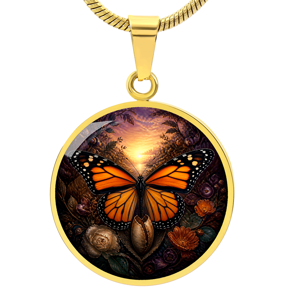 Monarch Butterfly Necklace | Becoming Took Time