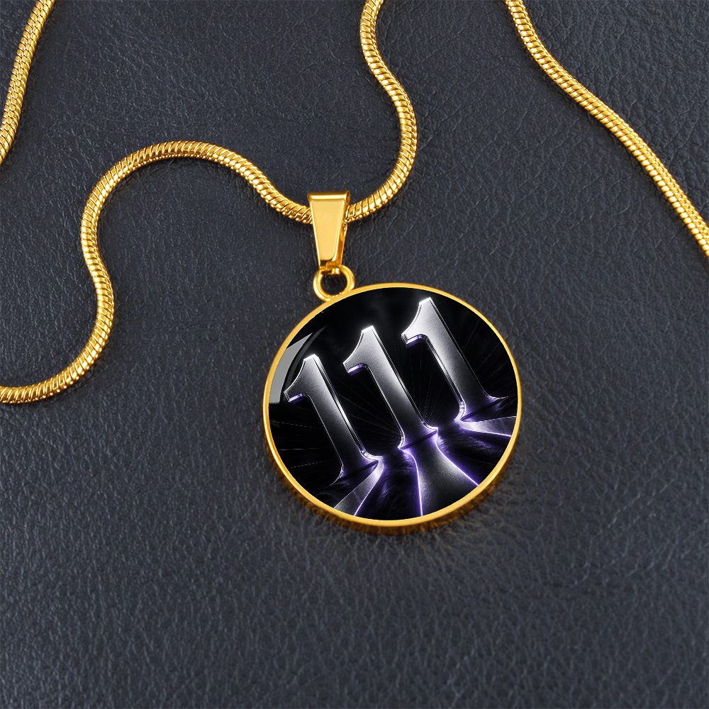 111 Angel Number Necklace | Own Your Direction