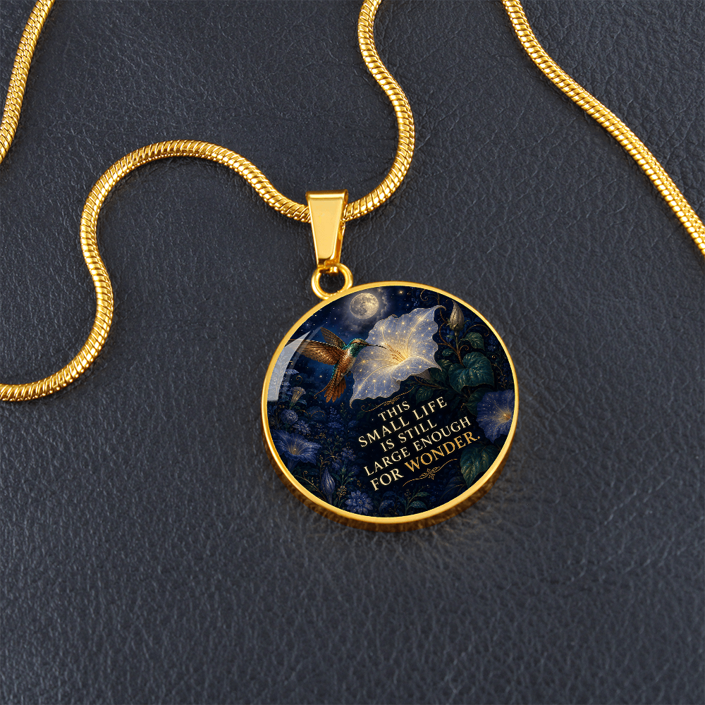Hummingbird Necklace | A Life Large Enough for Wonder