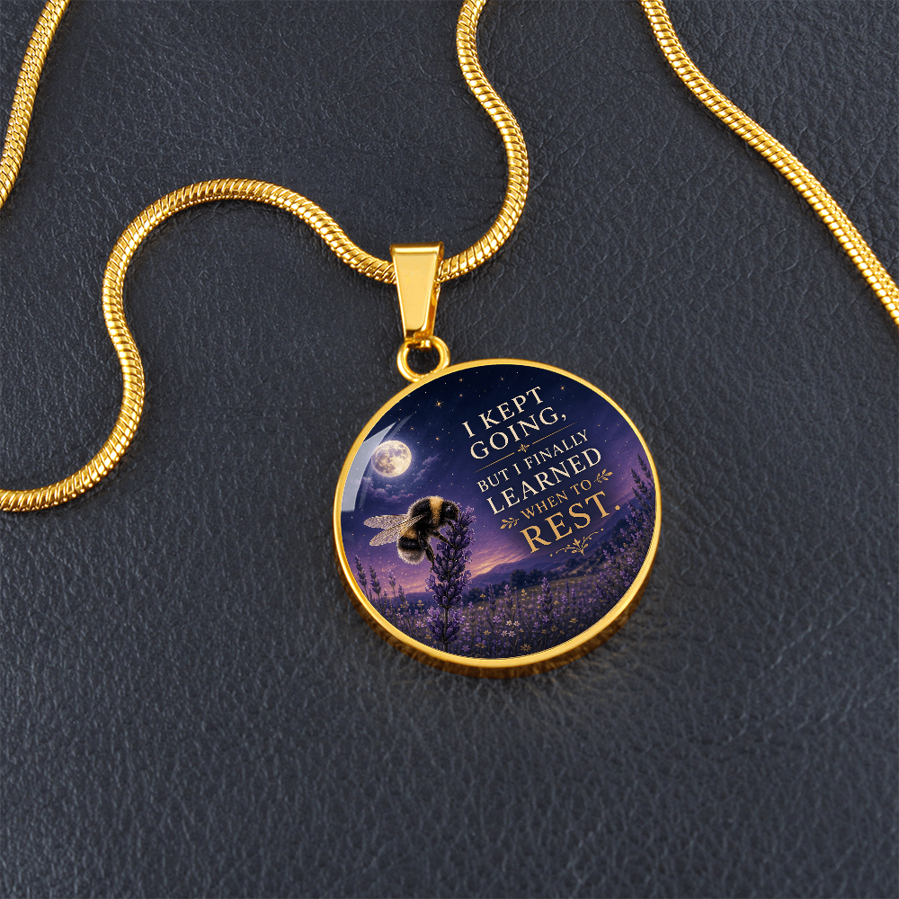 Bumble Bee Necklace | I Learned When to Rest