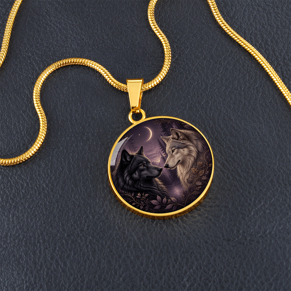 Wolf Pair Necklace | Loyalty Without Losing Yourself