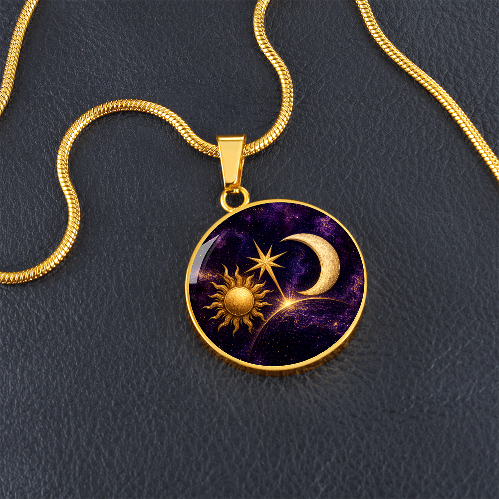 Sun Moon Rising Necklace | More Than One Truth