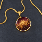 The Sun Tarot Necklace | Joy and Clarity Pendant