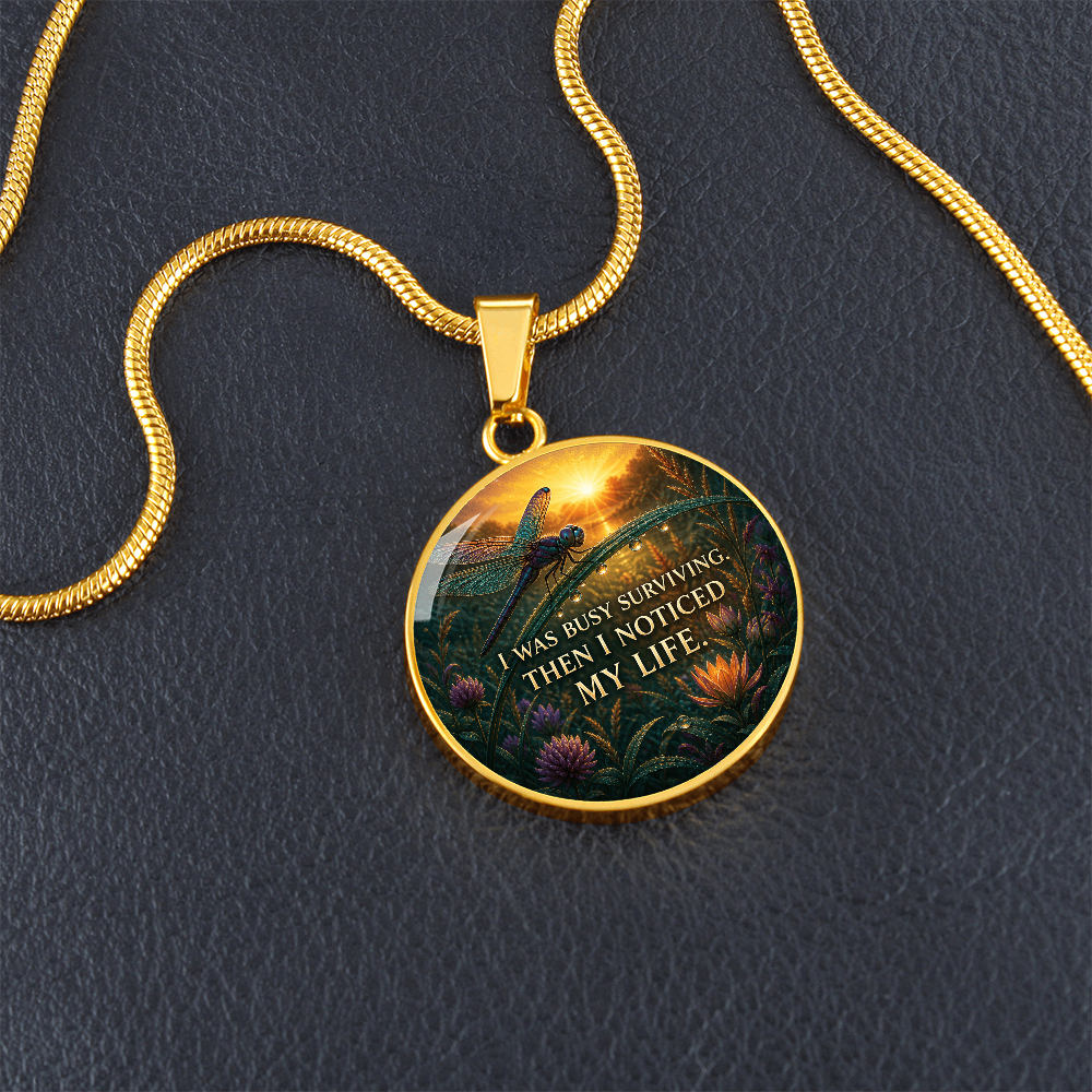 Dragonfly Necklace | Then I Noticed My Life