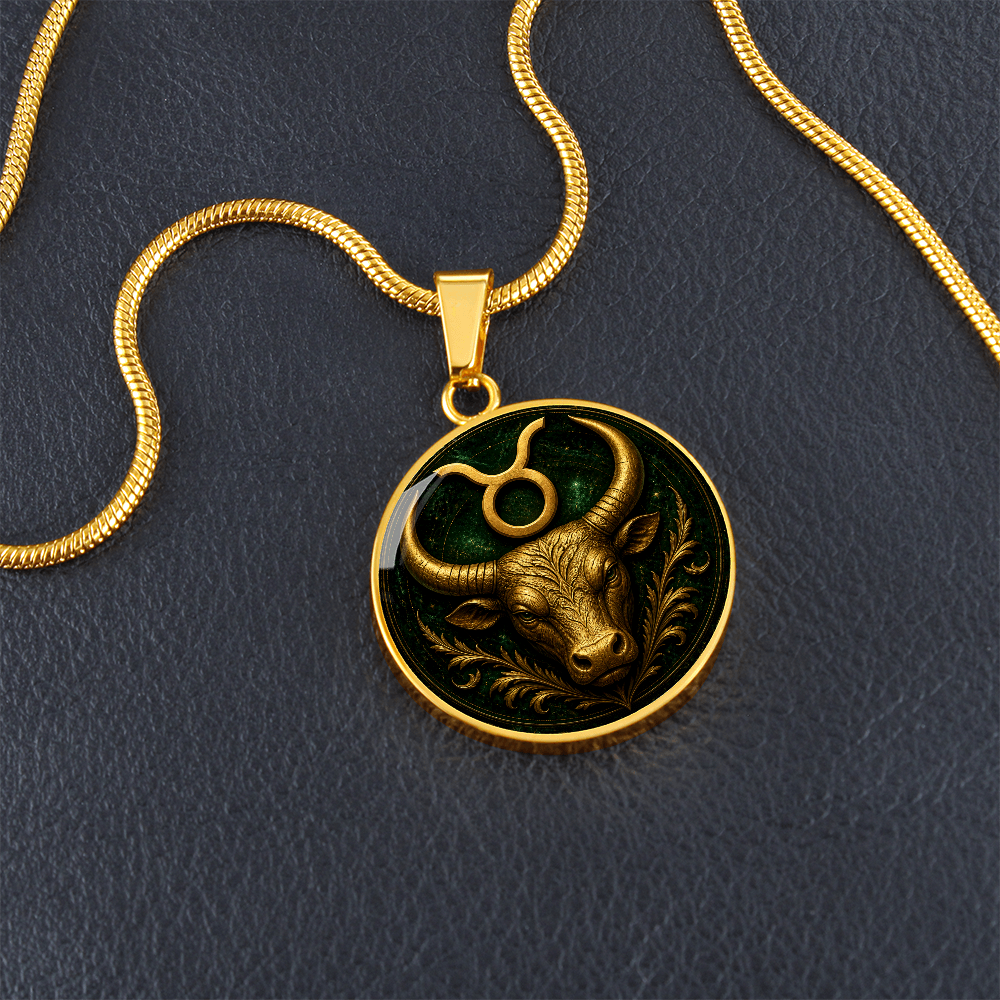 Taurus Zodiac Necklace | Move When You Are Ready
