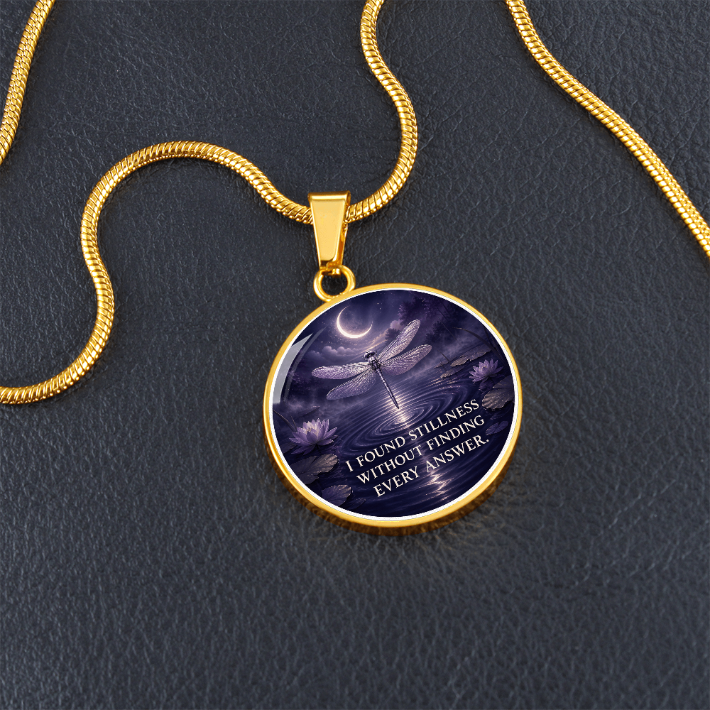 Dragonfly Necklace | Stillness Without Every Answer