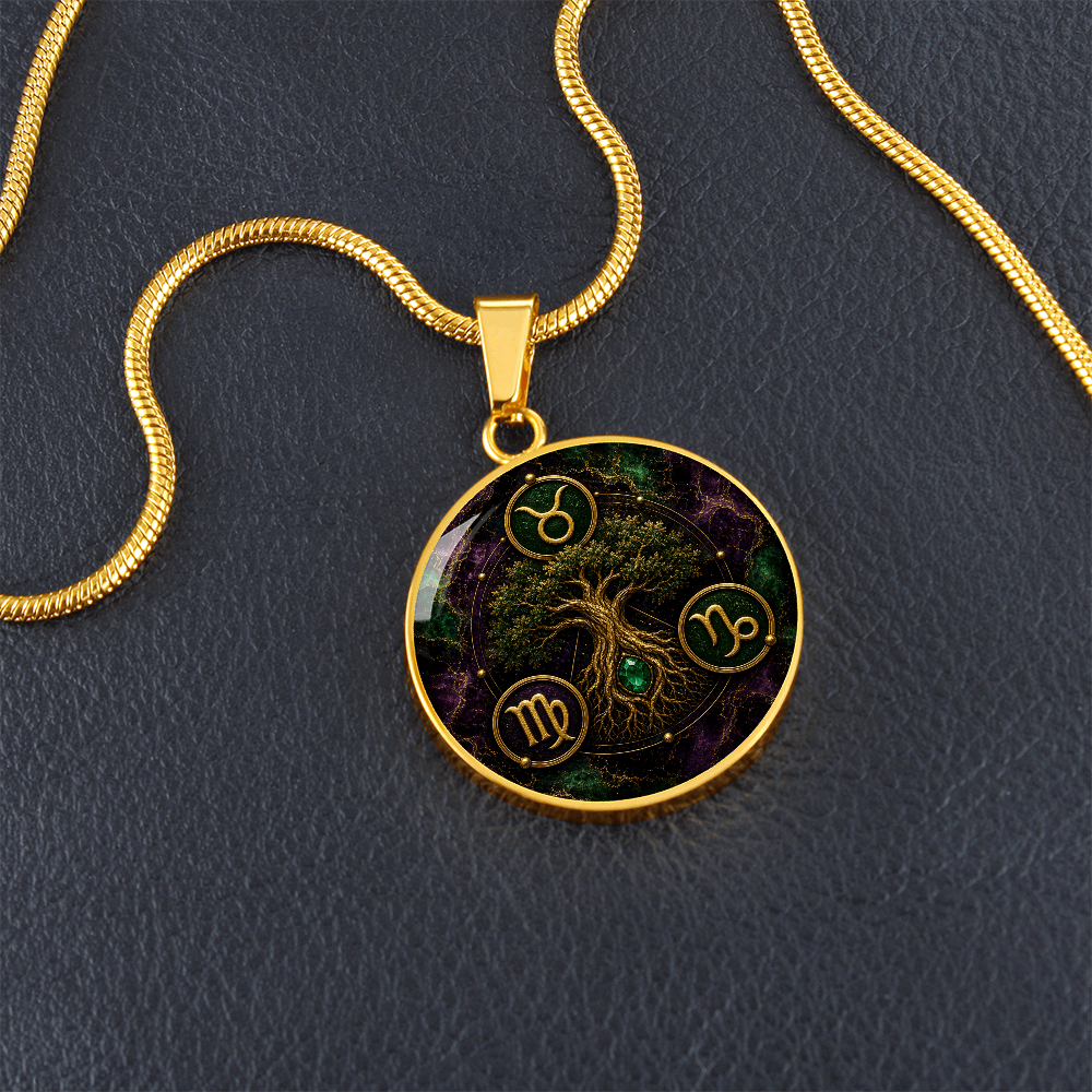 Earth Signs Zodiac Necklace | Root Before You Reach